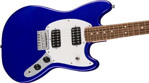 FENDER SQUIER BULLET MUSTANG HH Imperial Blue фото 5